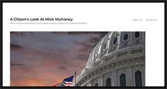 Desktop Screenshot of mickmulvaney.com